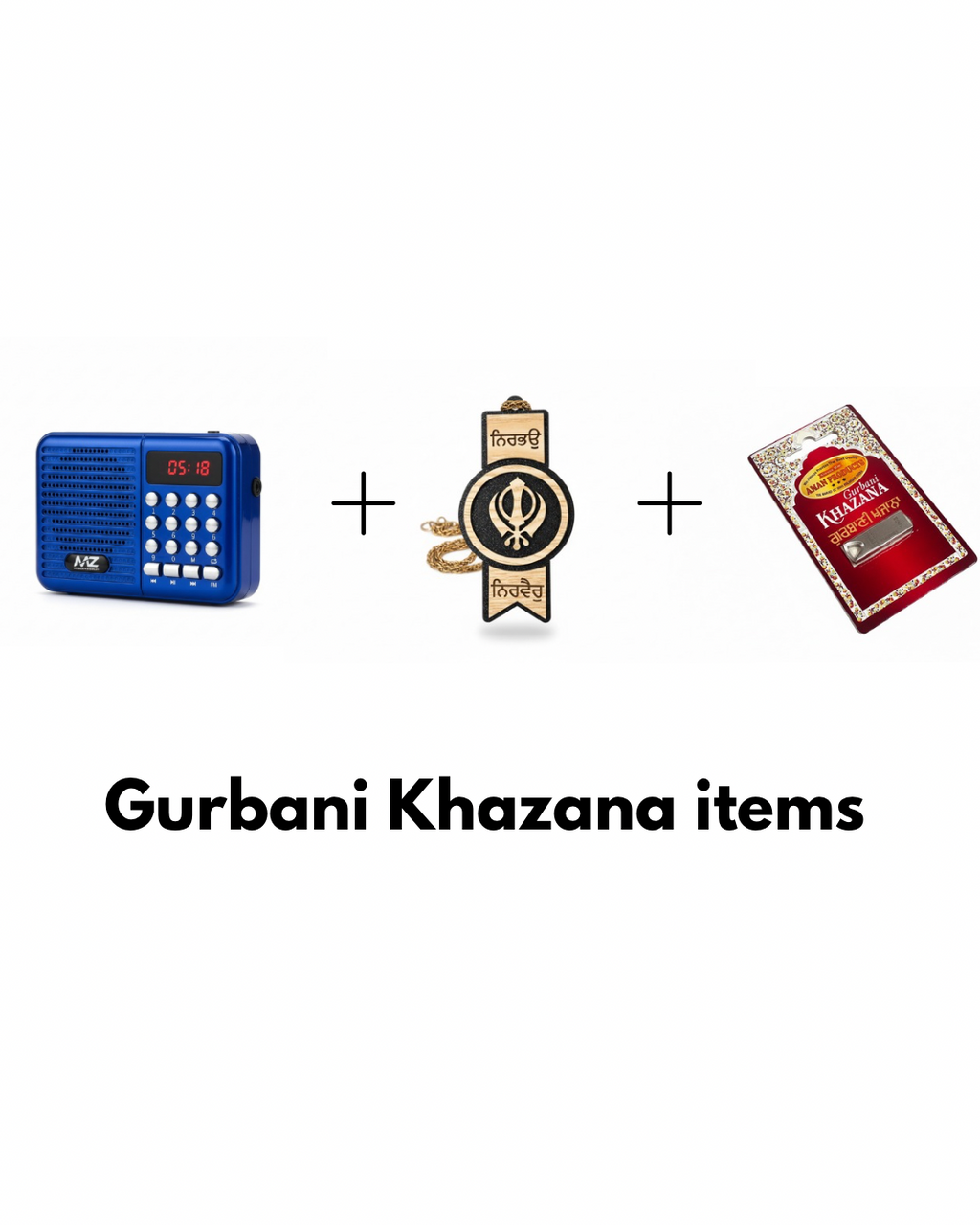 Gurbani khazana 3items combo set