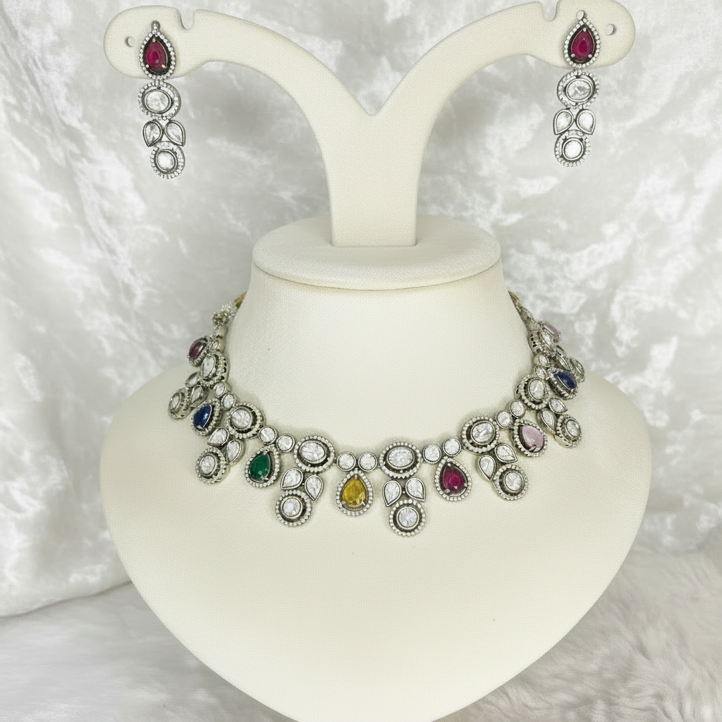 Statement necklace set