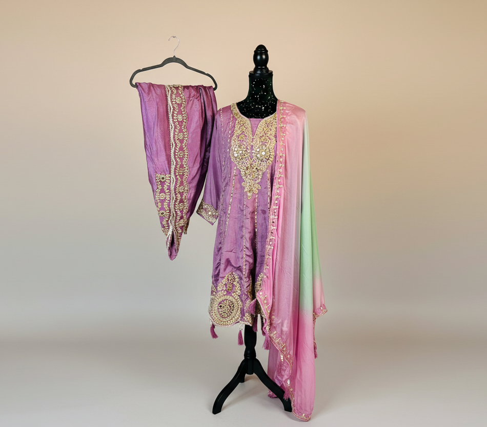 Indian partywear dhoti suit