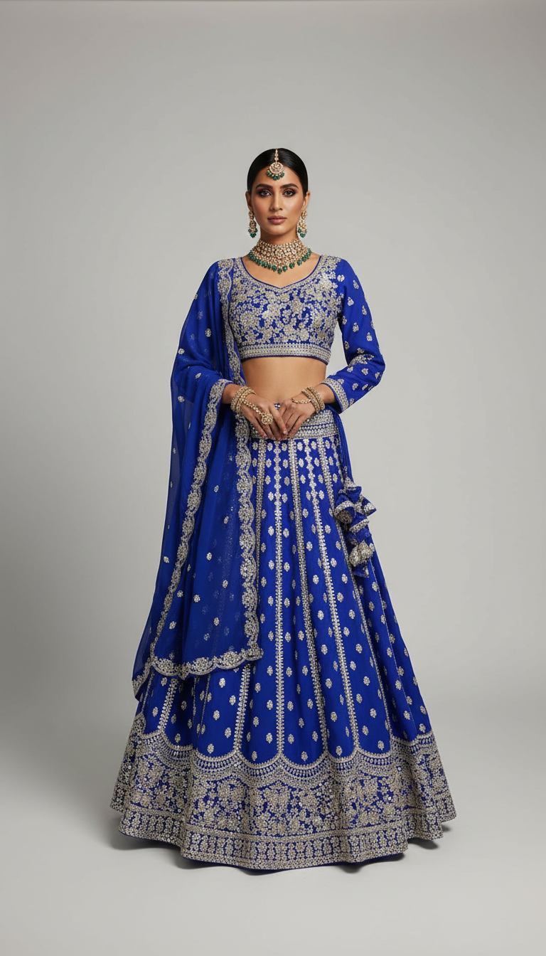 Beautiful girlish partywear lehnga Outfit