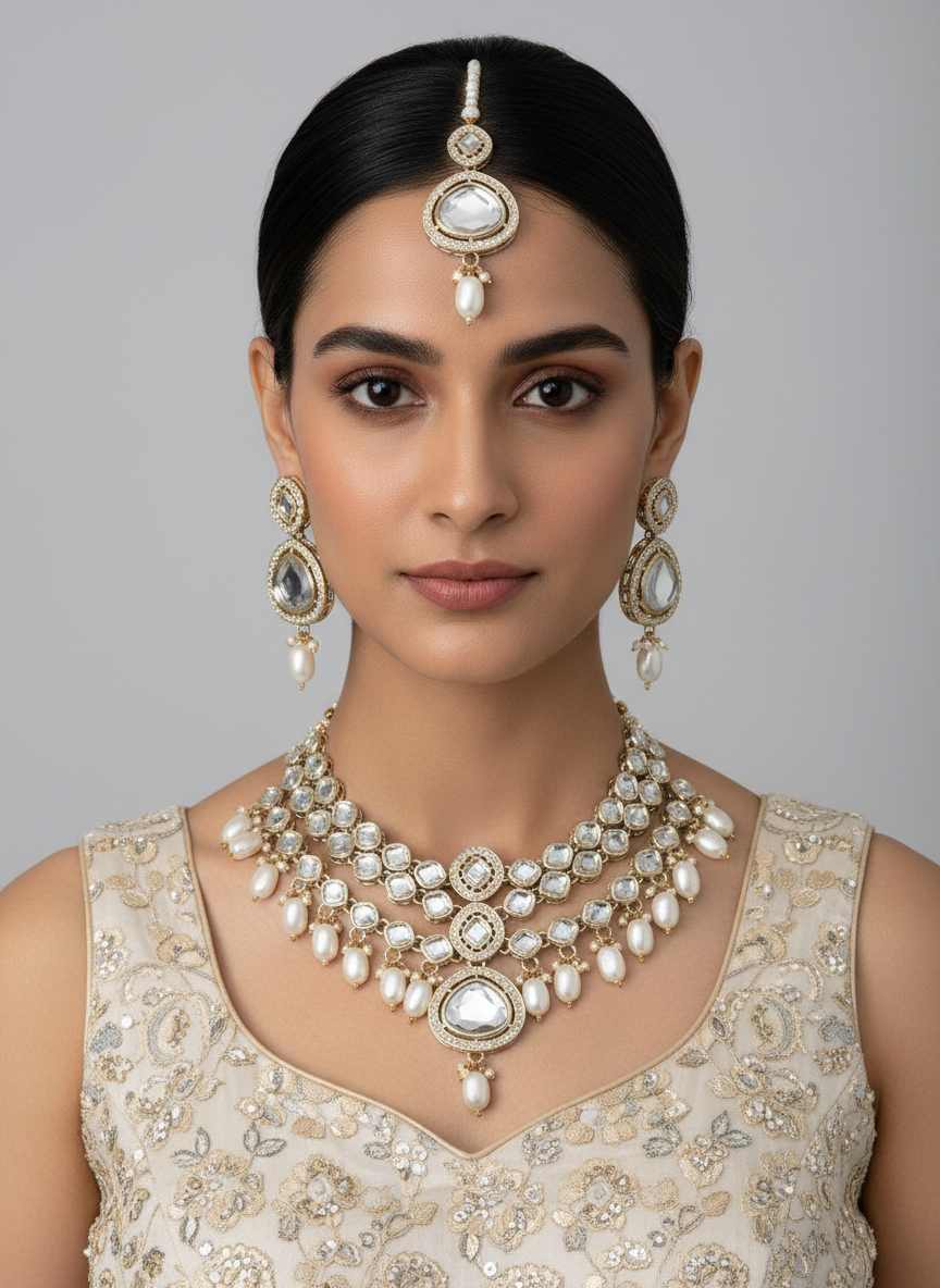 Statement necklace set