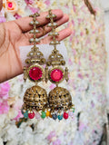Earings with earings