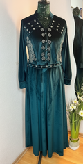 Velvet long dress