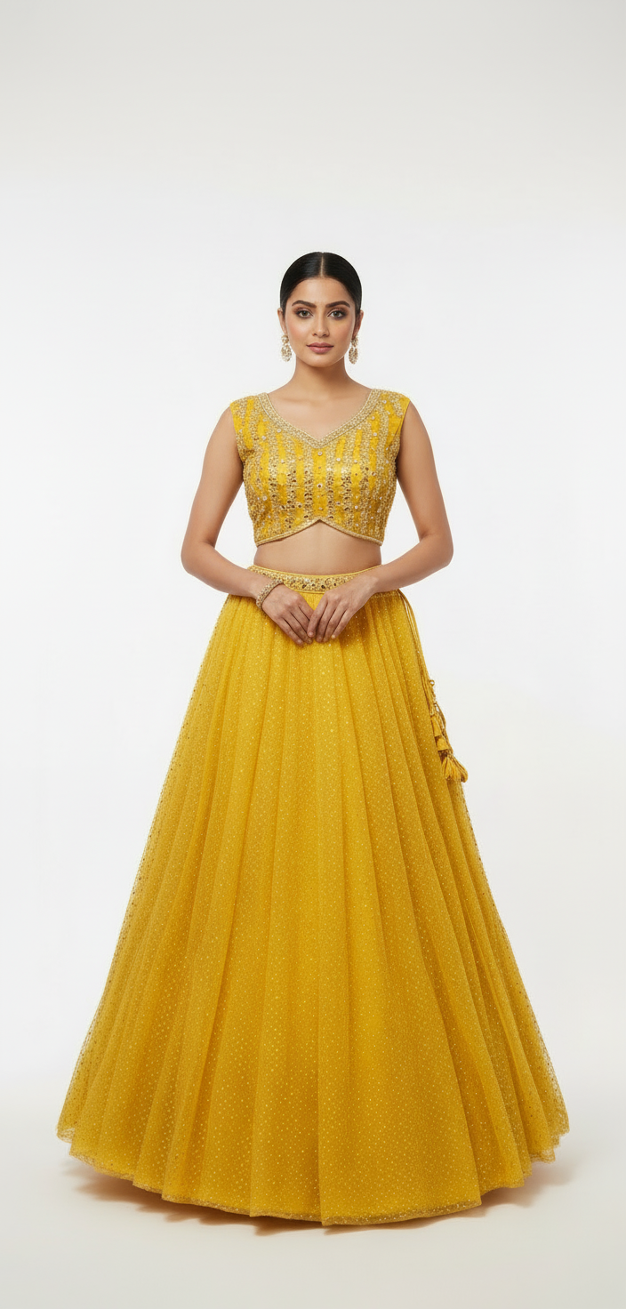 Lehnga choli outfit