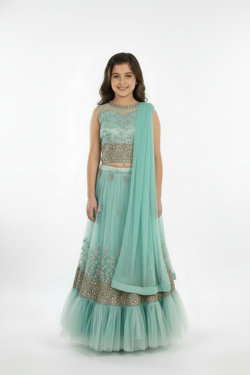 Kidswear dress Lehnga choli