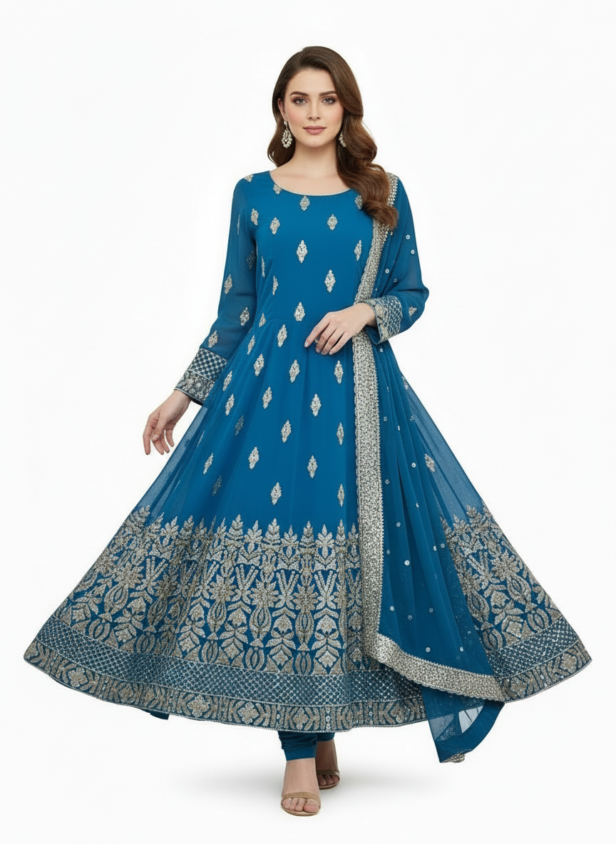 Partywear Anarkli suit