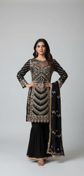 Partywear sharara suit