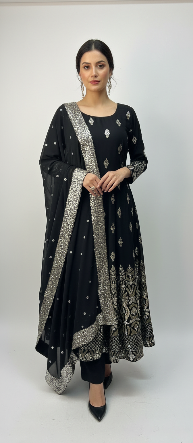 Partywear Anarkli suit