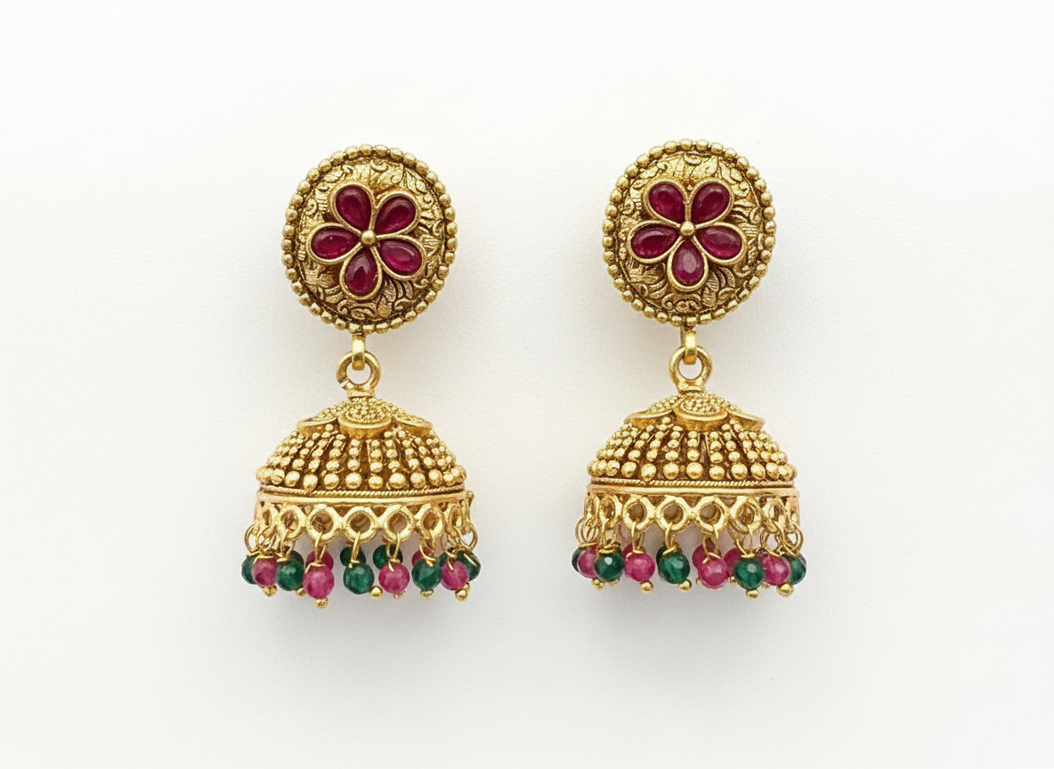 Goldplated small jumki