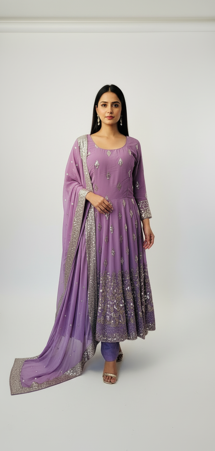 Partywear Anarkli suit