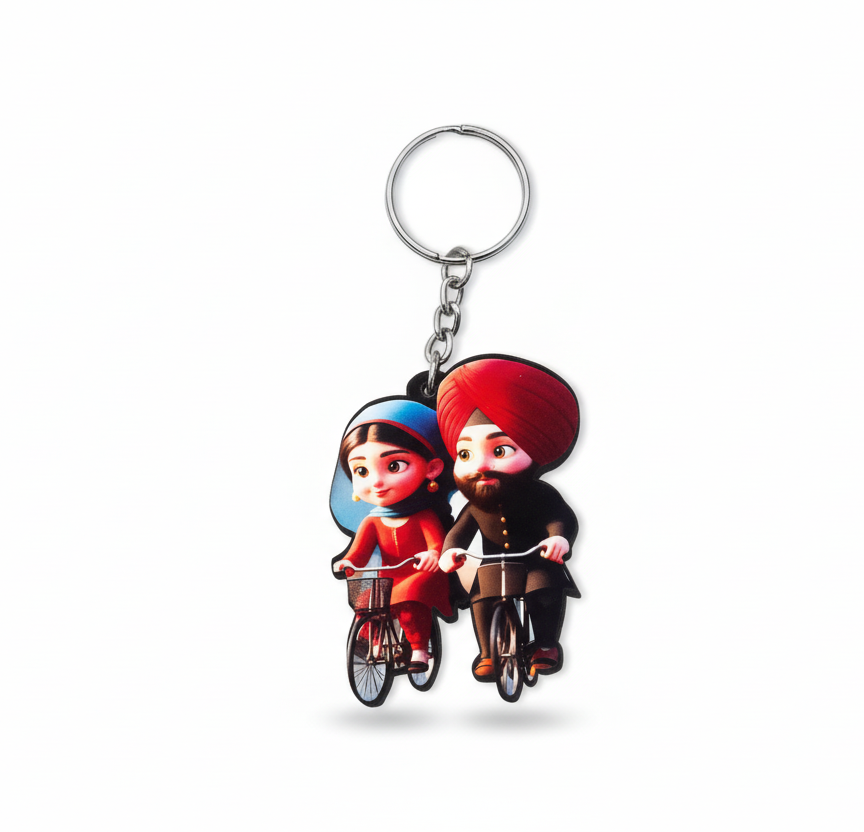 Beautiful couple keychains