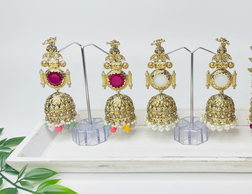 Earings with earings