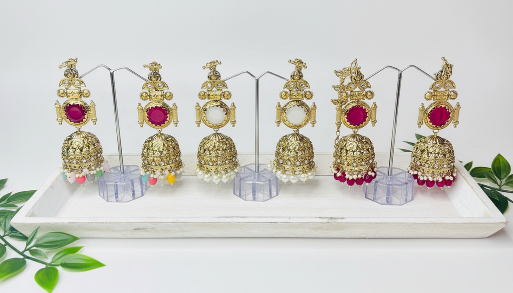 Earings with earings